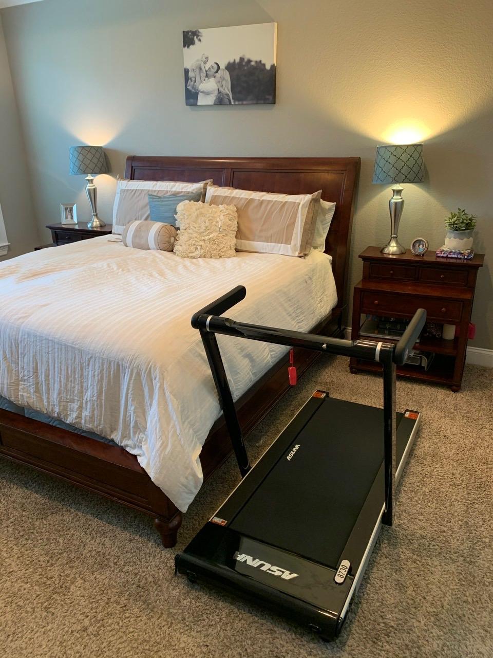 【Sports&Outdoors】ASUNA Premium Slim Folding Treadmill Running Machine with Speakers for Home Gyms