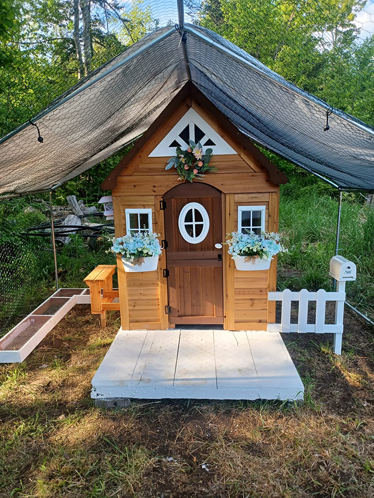 【Baby&Kids】Aspen All Cedar Outdoor Wooden Playhouse