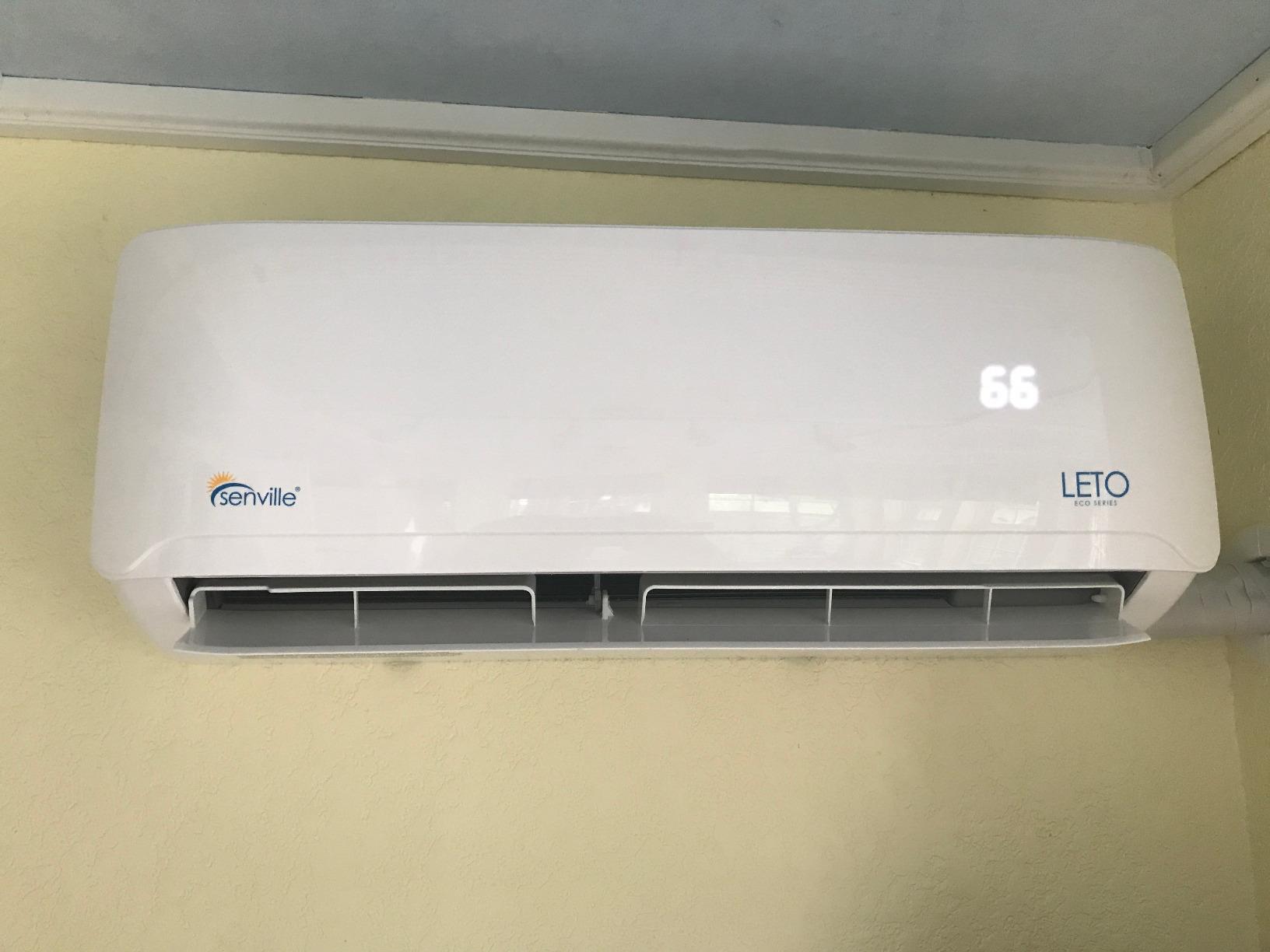 【Appliances】Senville LETO Series Mini Split Air Conditioner Heat Pump, 12000 BTU 110/120V