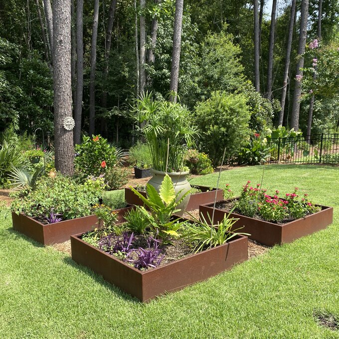 【Home&Garden】Metallic Series Corten Steel Raised Garden Bed