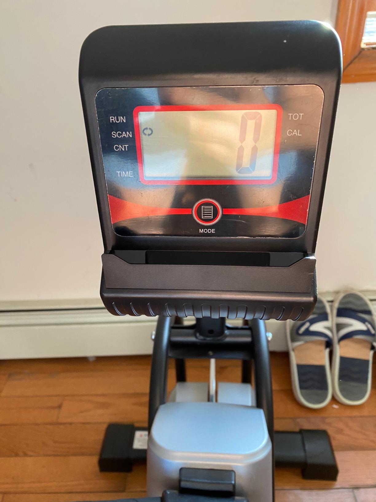 【Sports&Outdoors】Magnetic Rower Rowing Machine with LCD Display 300LB Weight Capacity Row Machine Exercise Rower