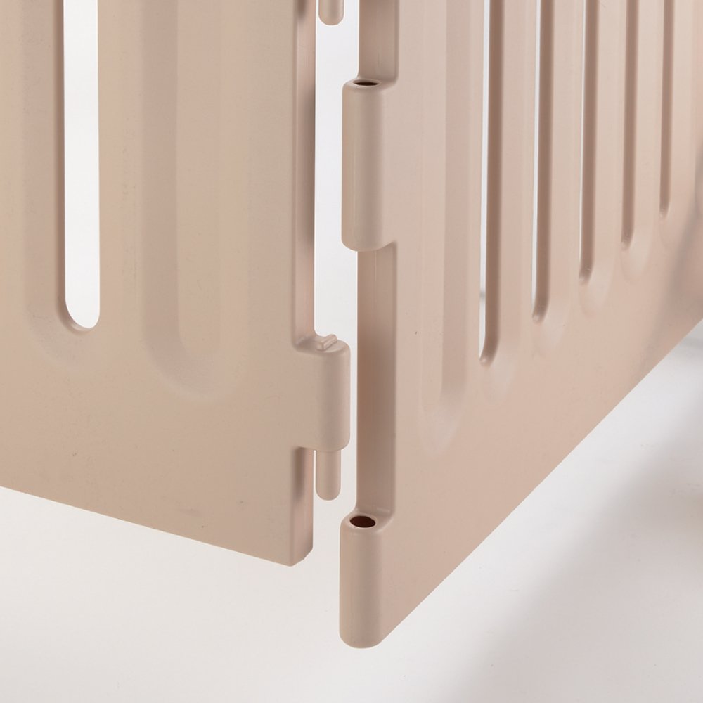 【Home&Garden】Convertible Indoor/Outdoor Pet Playpen, Large, Soft Tan/Mocha