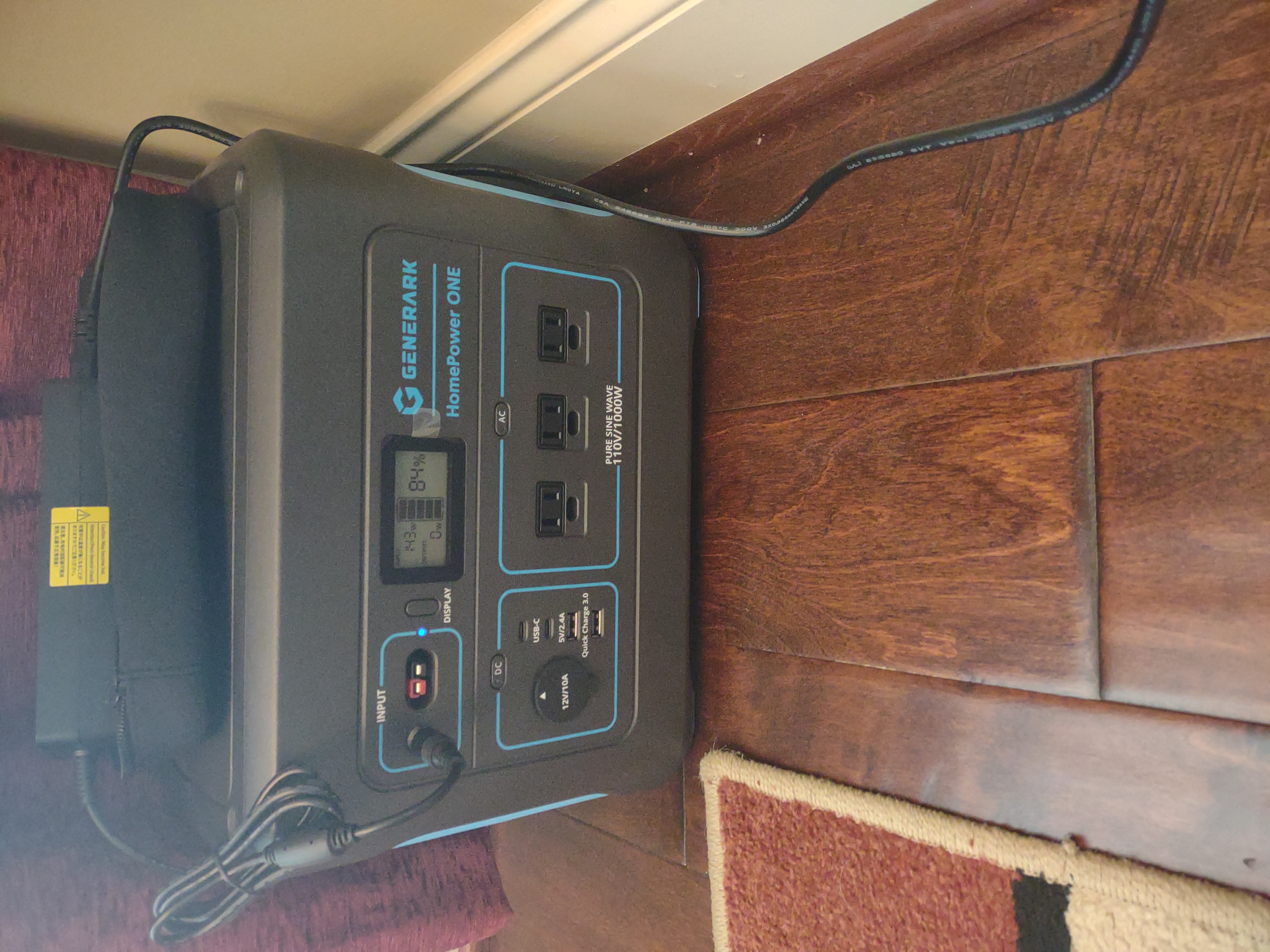 【Appliances】Geneverse 1002Wh (1x2) Solar Generator Bundle: 1X HomePower ONE Portable Power Station + 2X Solar Panels