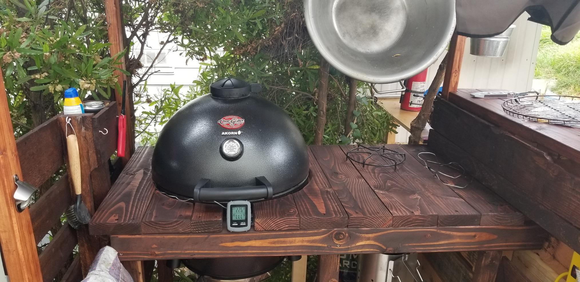 【Appliances】Char-Griller E16620 Akorn Kamado Charcoal Grill
