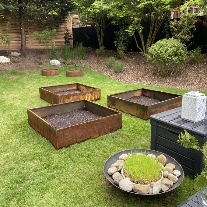 【Home&Garden】Metallic Series Corten Steel Raised Garden Bed