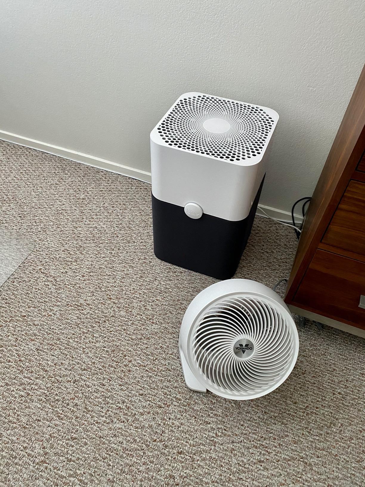 【Appliances】BLUEAIR Air Purifier Large Room, Air Cleaner for Dust Pet Dander Smoke Mold Pollen Bacteria Allergen