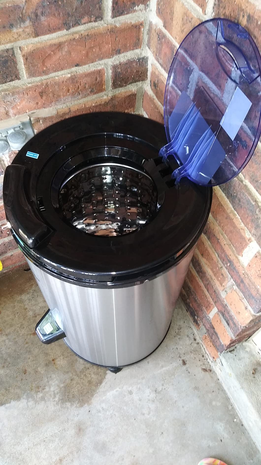 【Appliances】Panda 3200 rpm Portable Spin Dryer 110V/22lbs Stainless Steel