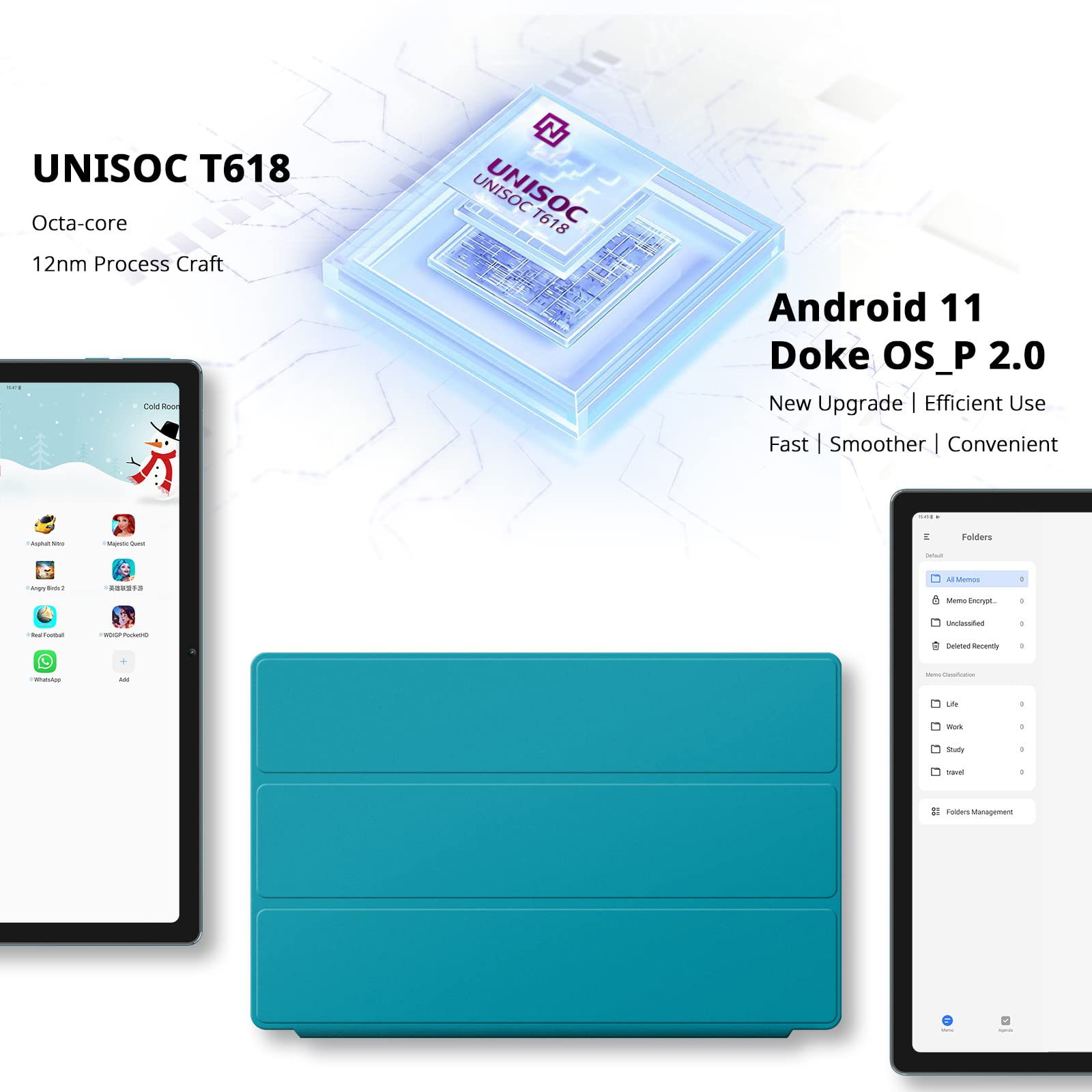 【Electronics】Gaming Tablet, Android Tablet with 8GB+128GB, 10.36