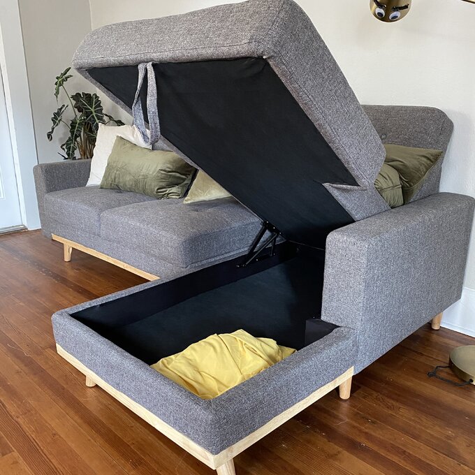 Jaheim 91'' Upholstered Sleeper Sofa