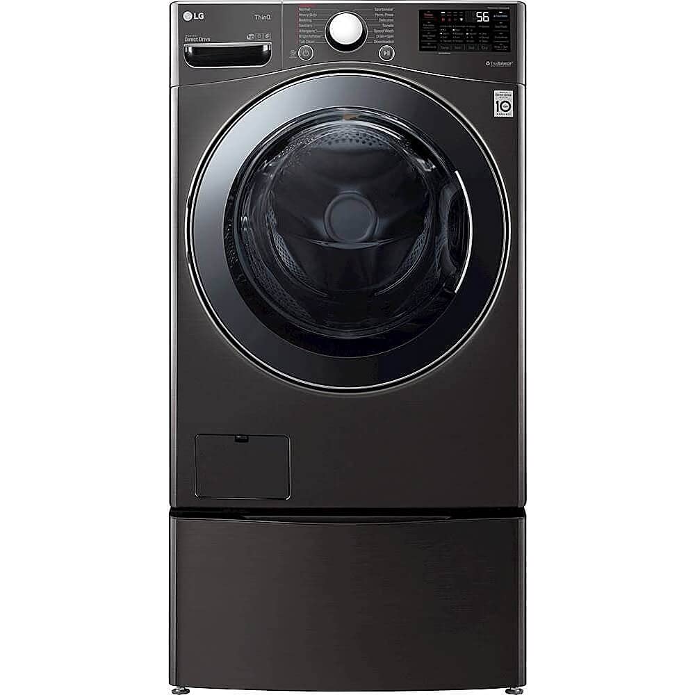 【Appliances】4.5 cu.ft. Smart Wi-Fi Enabled All-In-One Washer/Dryer with TurboWash Technology