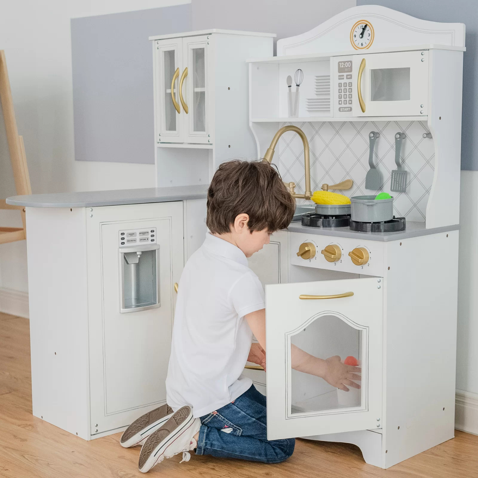【Baby&Kids】Little Chef Upper East Play Kitchen Set
