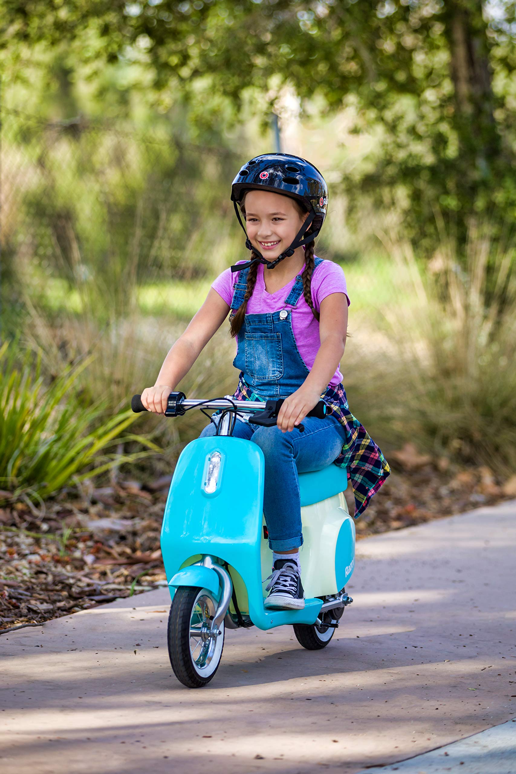 【Sports&Outdoors】Pocket Mod Petite - 12V Miniature Euro-Style Electric Scooter for Ages 7+