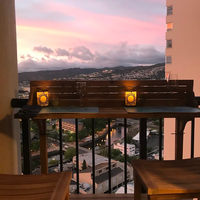 【Home&Garden】Bushnell Bar Set with Solid Wood Outer Material