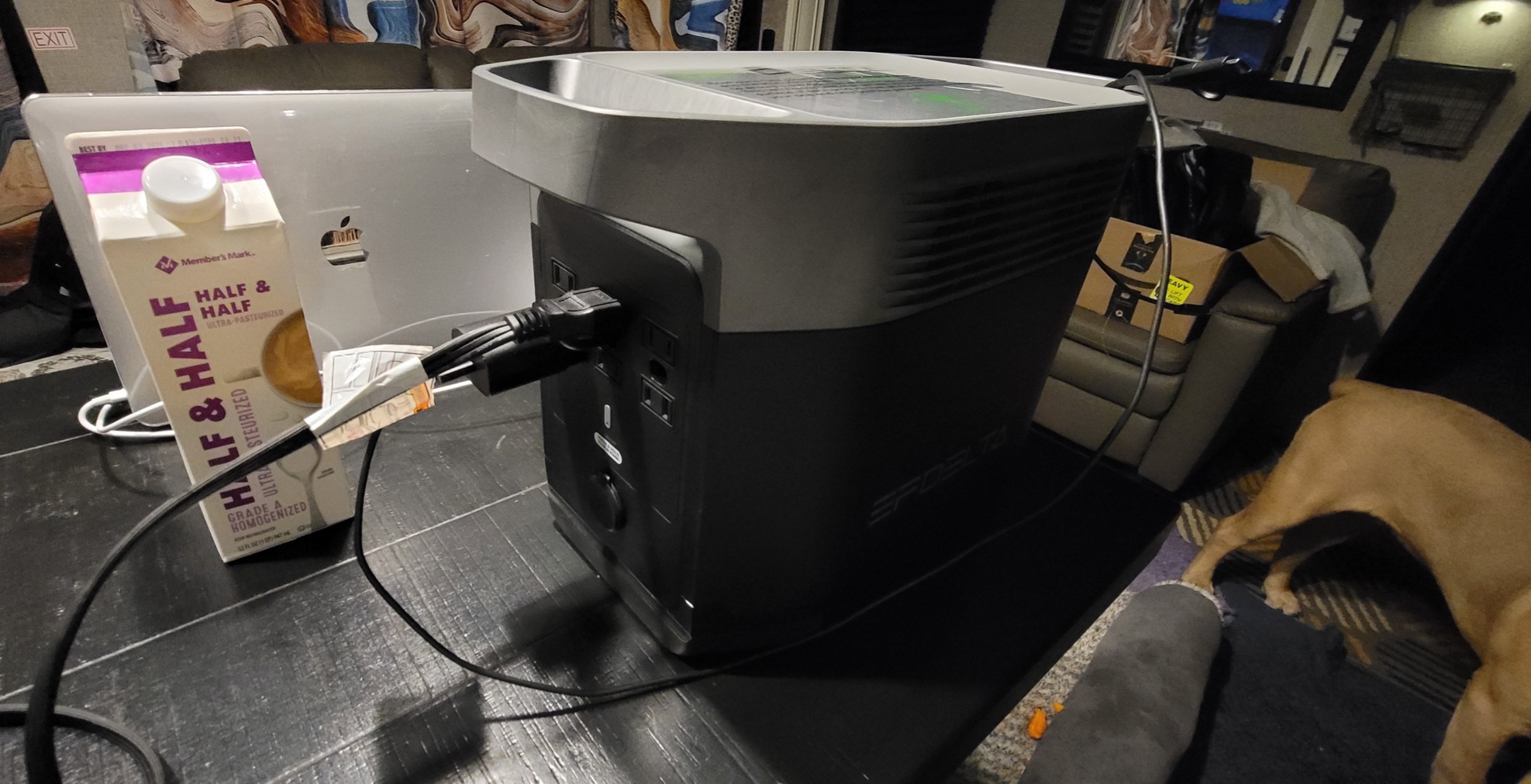 【Appliances】EF ECOFLOW Portable Power Station DELTA, UPS Power Supply 1260Wh Battery Pack