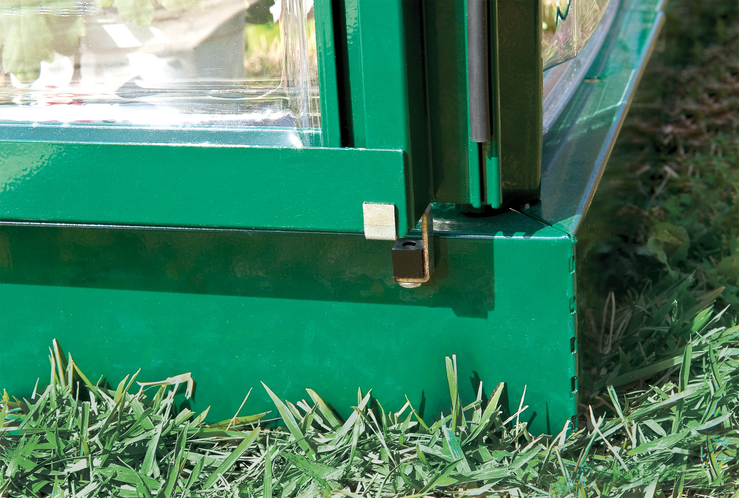 【Home&Garden】【BS】Canopia Hybrid 6' x 8' Greenhouse - Forest Green