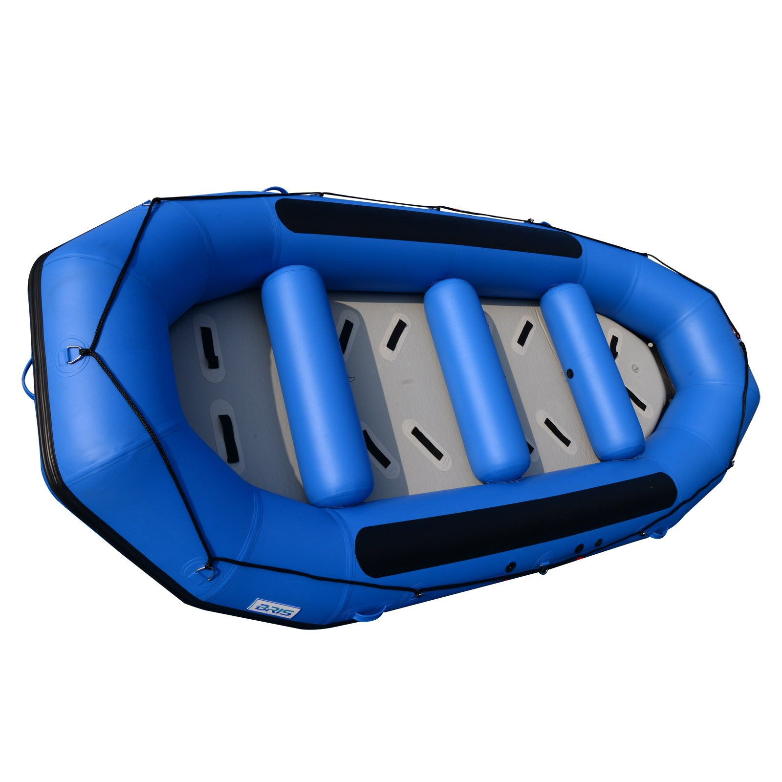 【Sports&Outdoors】1.2mm PVC 15ft Infltable White Water River Raft Floating Raft Tubes Boats