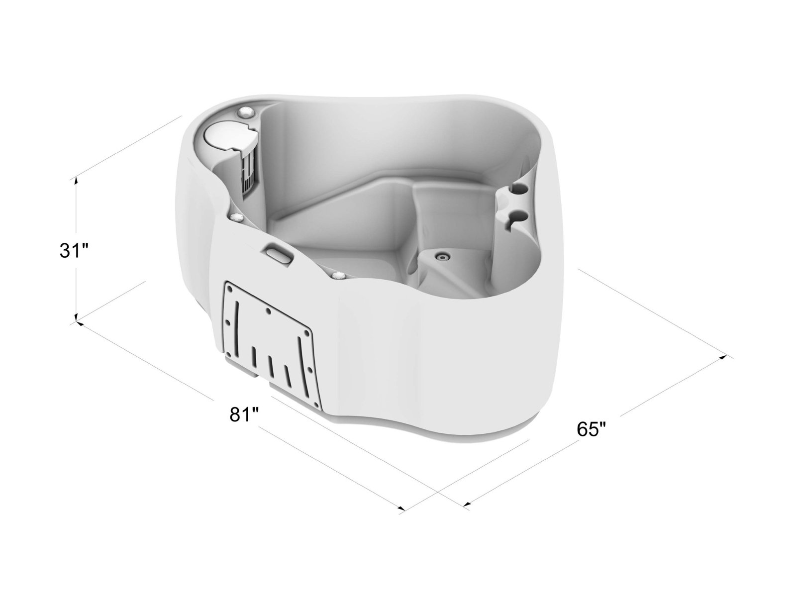 【Sports&Outdoors】Aquarest Spas, 2 - Person 20 - Jet Oval Plug And Play Hot Tub with Ozonator