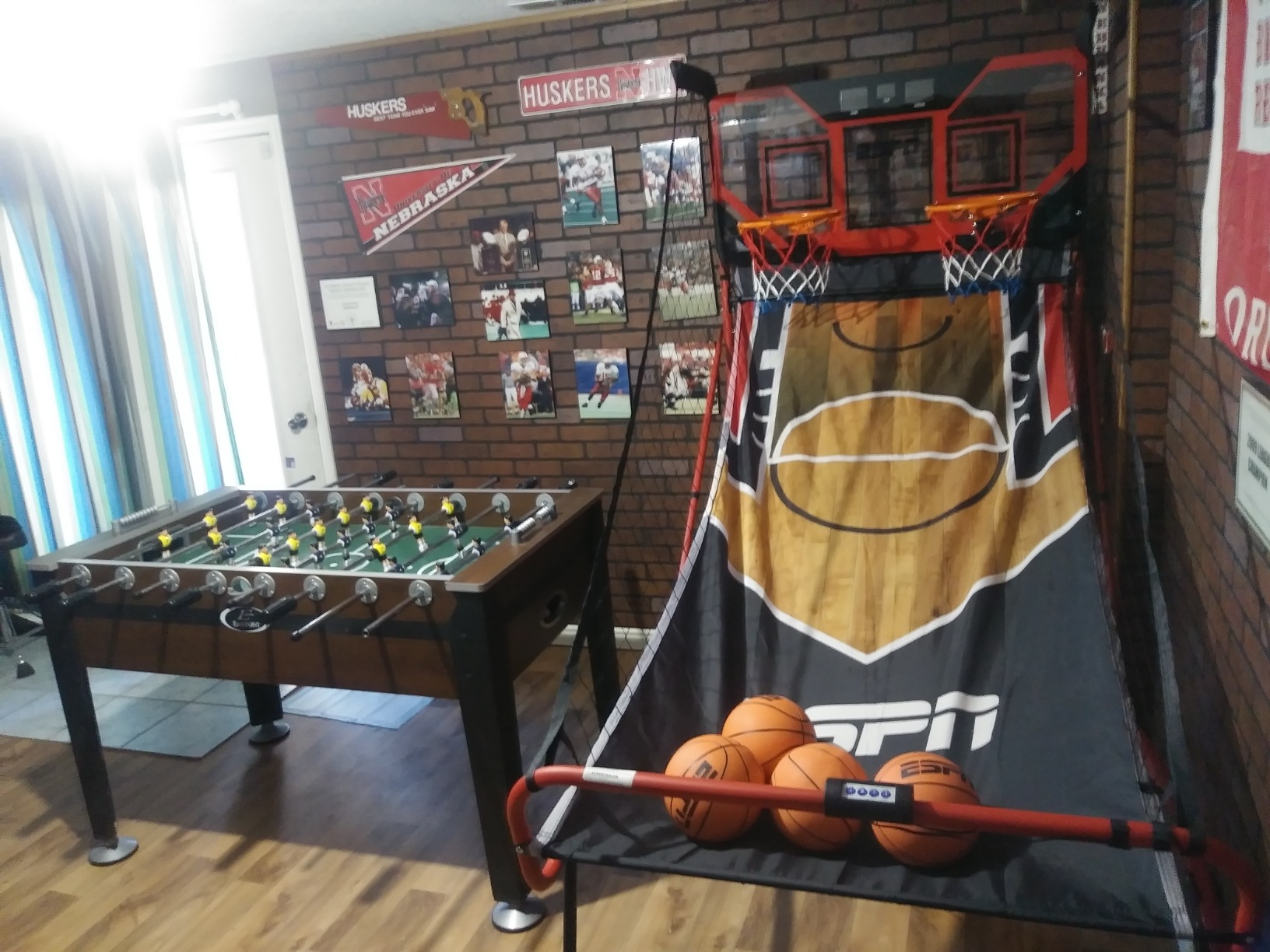 【Sports&Outdoors】2 Player Space Saving Arcade Basketball