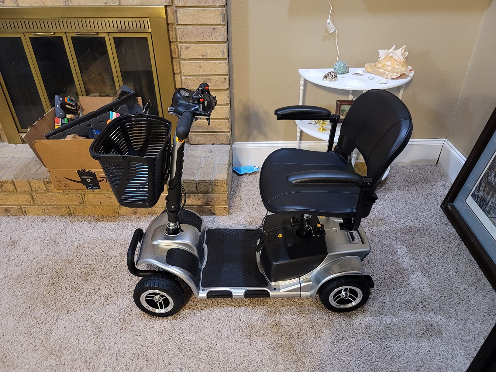 【Sports&Outdoors】Vive 4 Wheel Mobility Scooter - Electric Powered Wheelchair Device