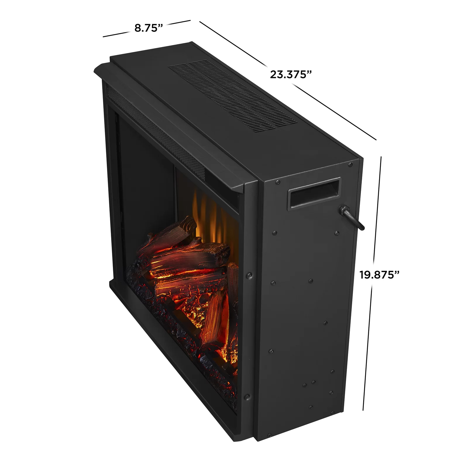 【Home Improvement】Chateau 40.94'' W Electric Fireplace