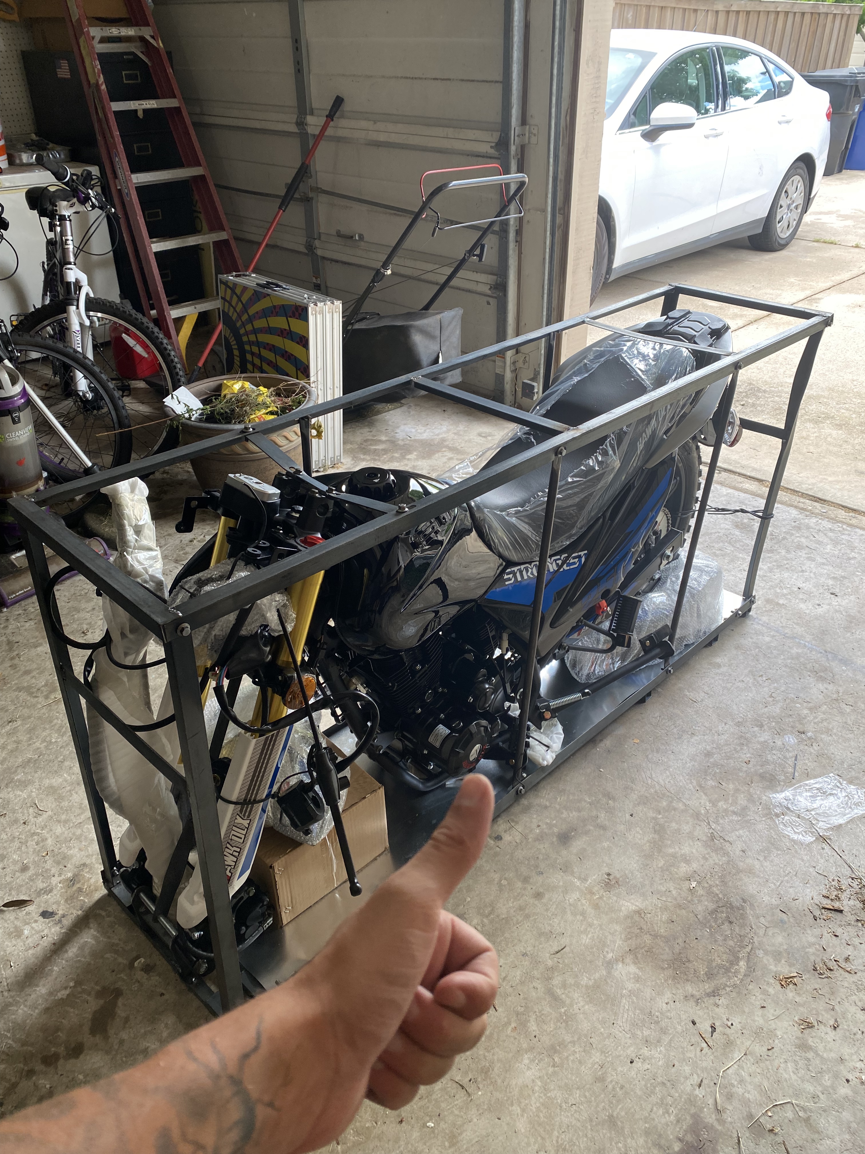 【Sports&Outdoors】X-PRO Hawk DLX 250 EFI Fuel Injection Hawk Deluxe Dirt Bike Street Bike Motorcycle