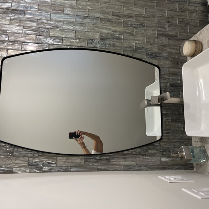 【Home Improvement】Irregular Metal Wall Mirror