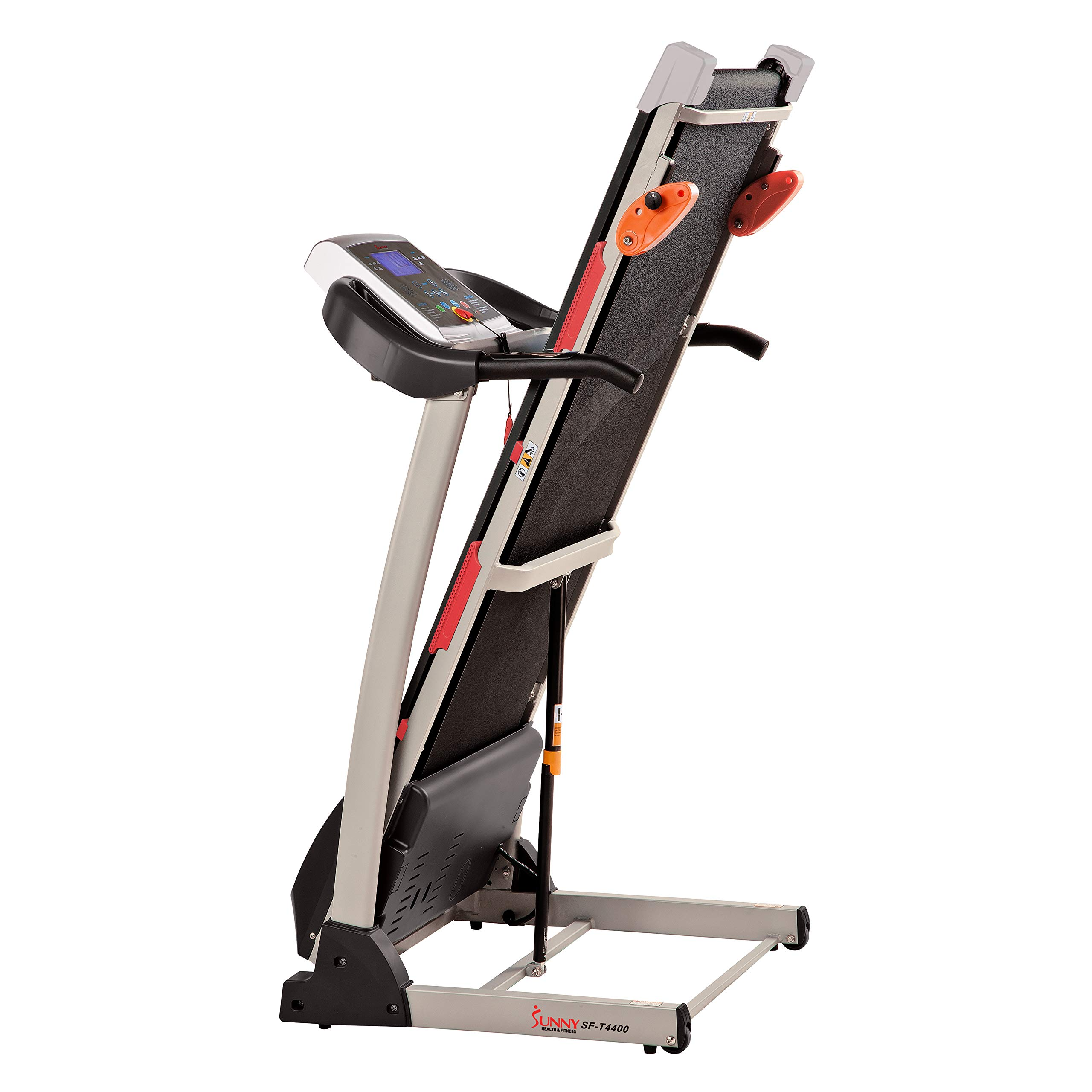 【Sports&Outdoors】Folding Incline Treadmill with Optional Exclusive SunnyFit App & Smart Bluetooth Connectivity