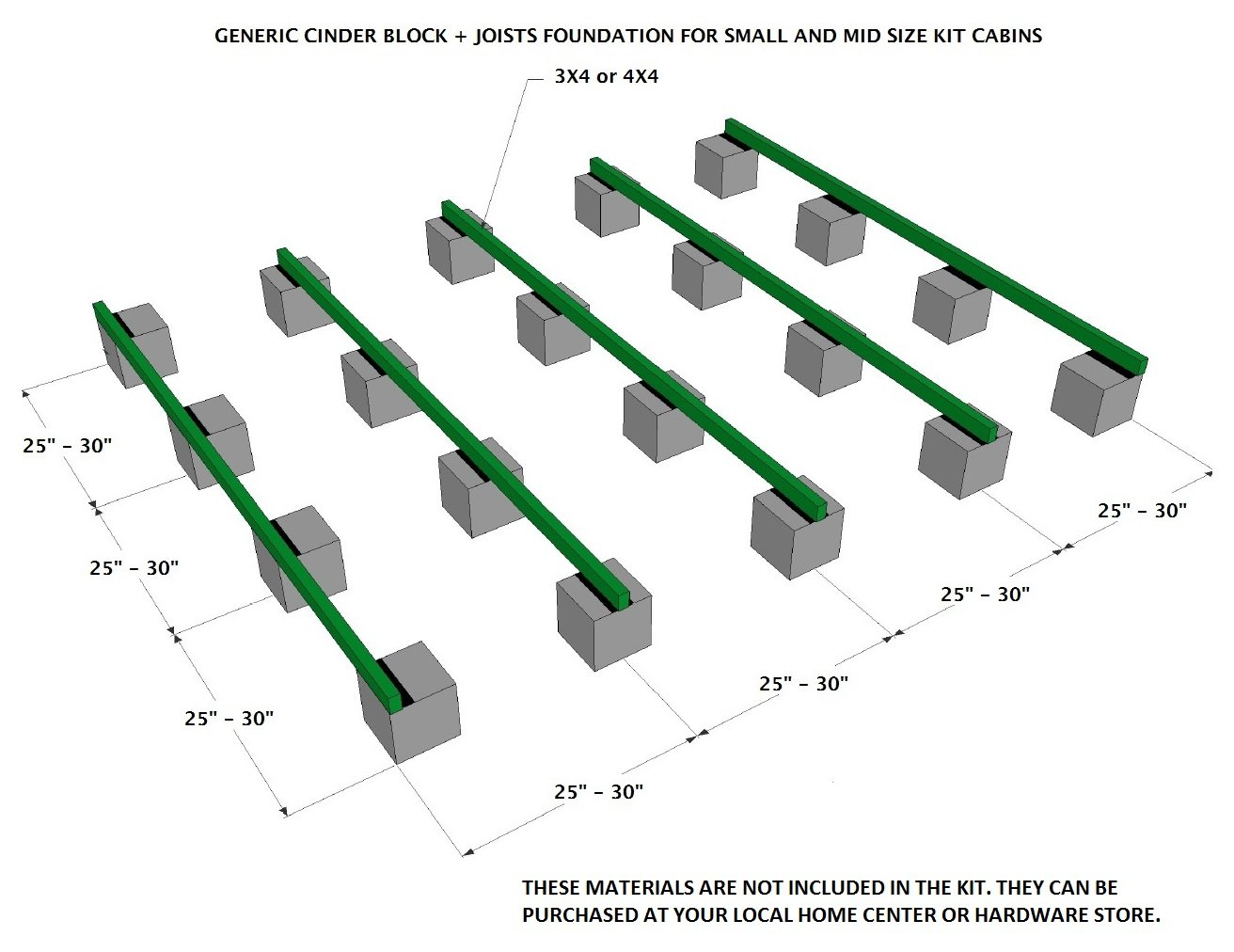 【Home&Garden】Chloe | 123 SQF Kit Cabin, Garden House