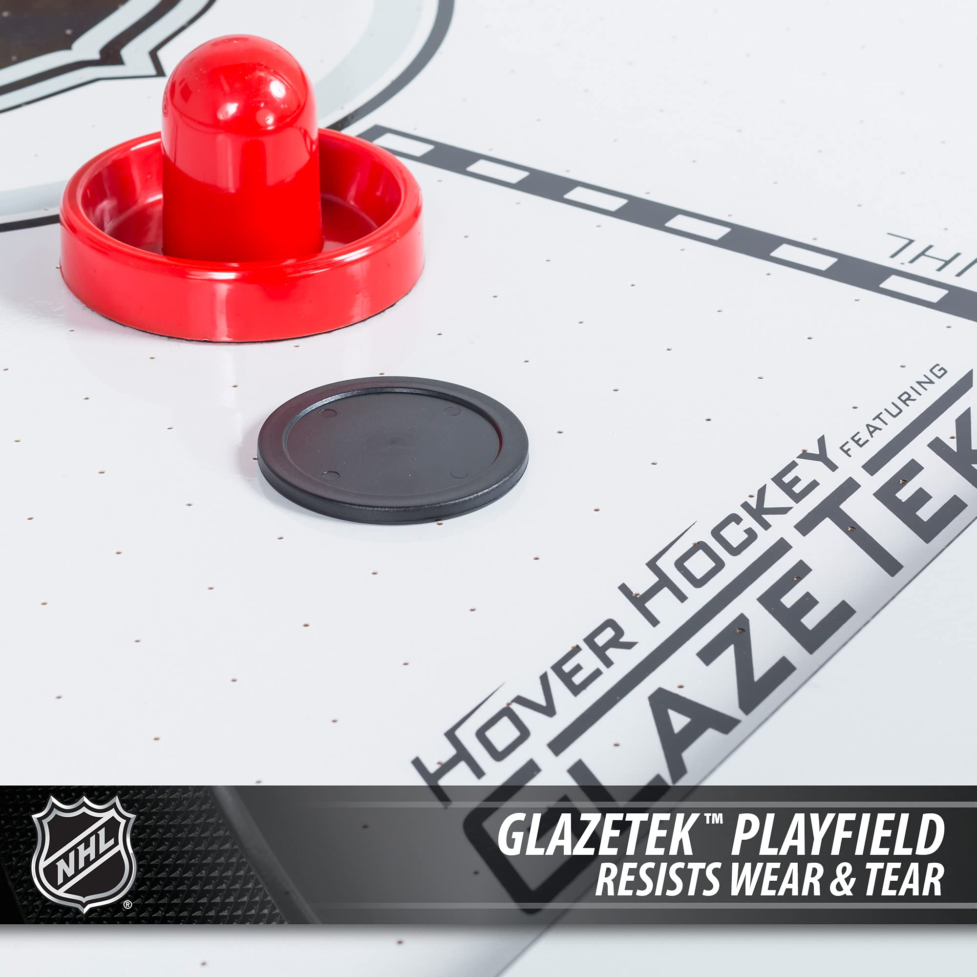 【Sports&Outdoors】Multi-Game Tables, Play 2-in-1 Air Hockey Table with Table Tennis Top