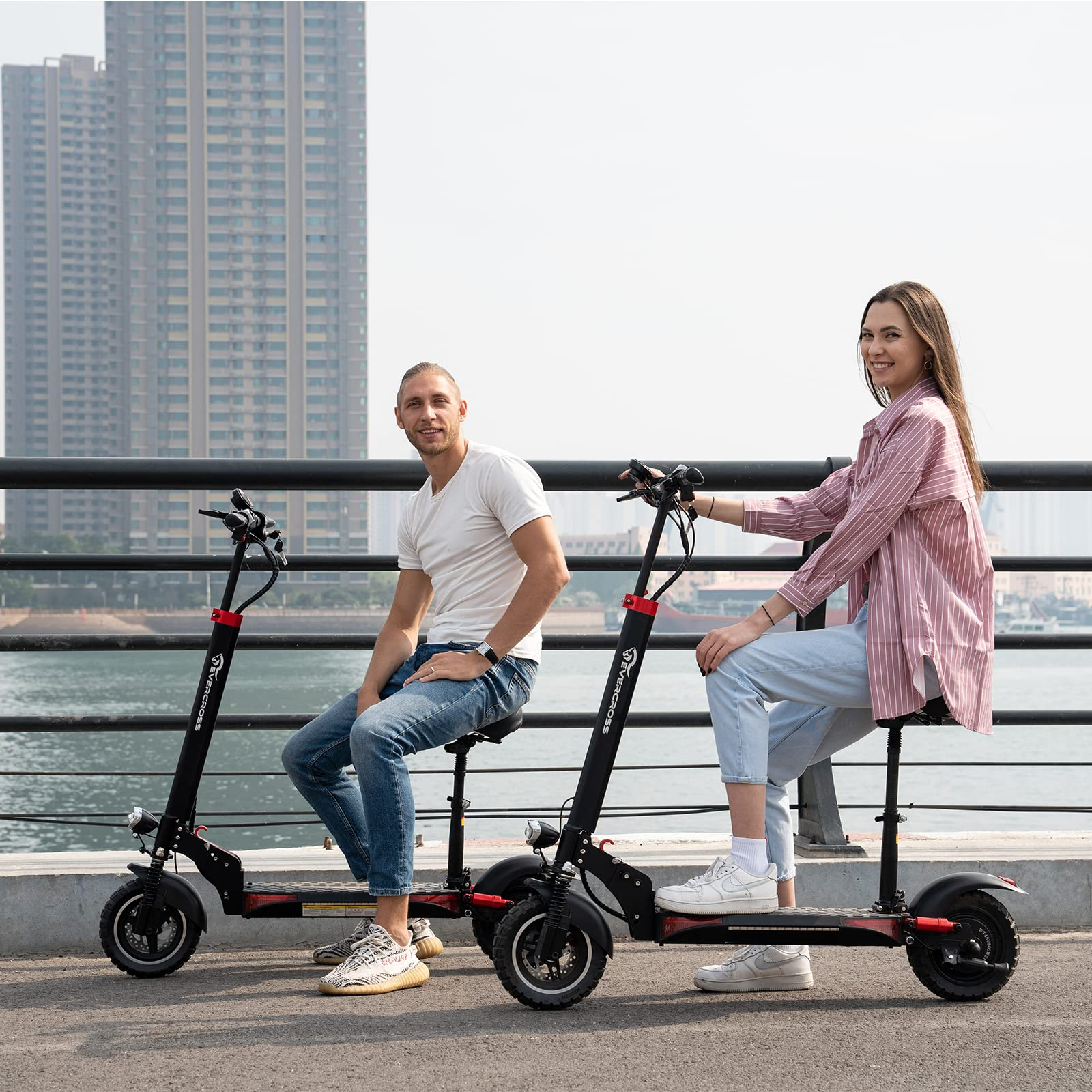 【Sports&Outdoors】Electric Scooter, Electric Scooter for Adults with 800W Motor, Up to 28MPH & 25 Miles