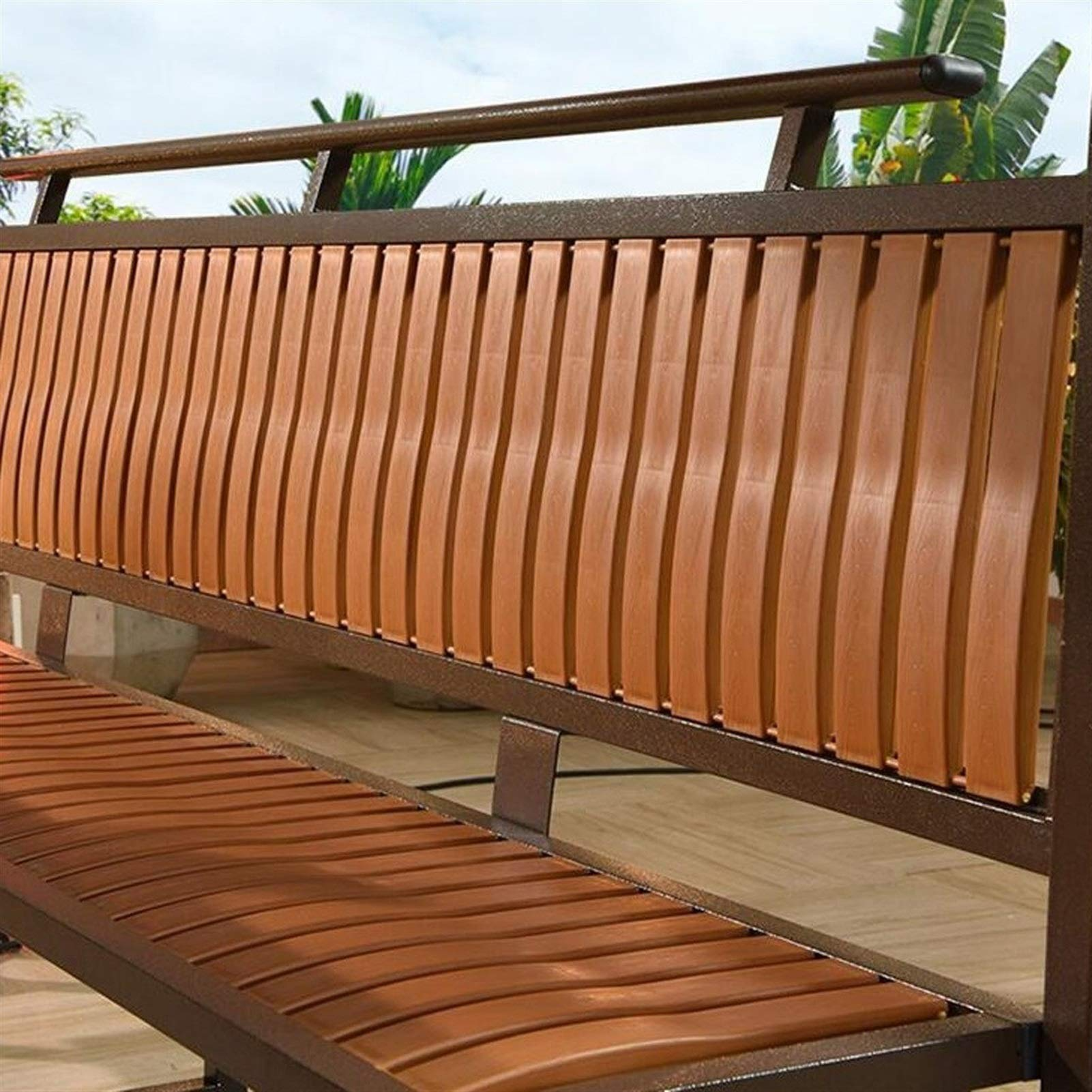 【Gazebo】Outdoor Pergola Villa Garden Furniture, Patio Pavilion with Desk Patio Gazebo Outdoor Canopy Gazebo