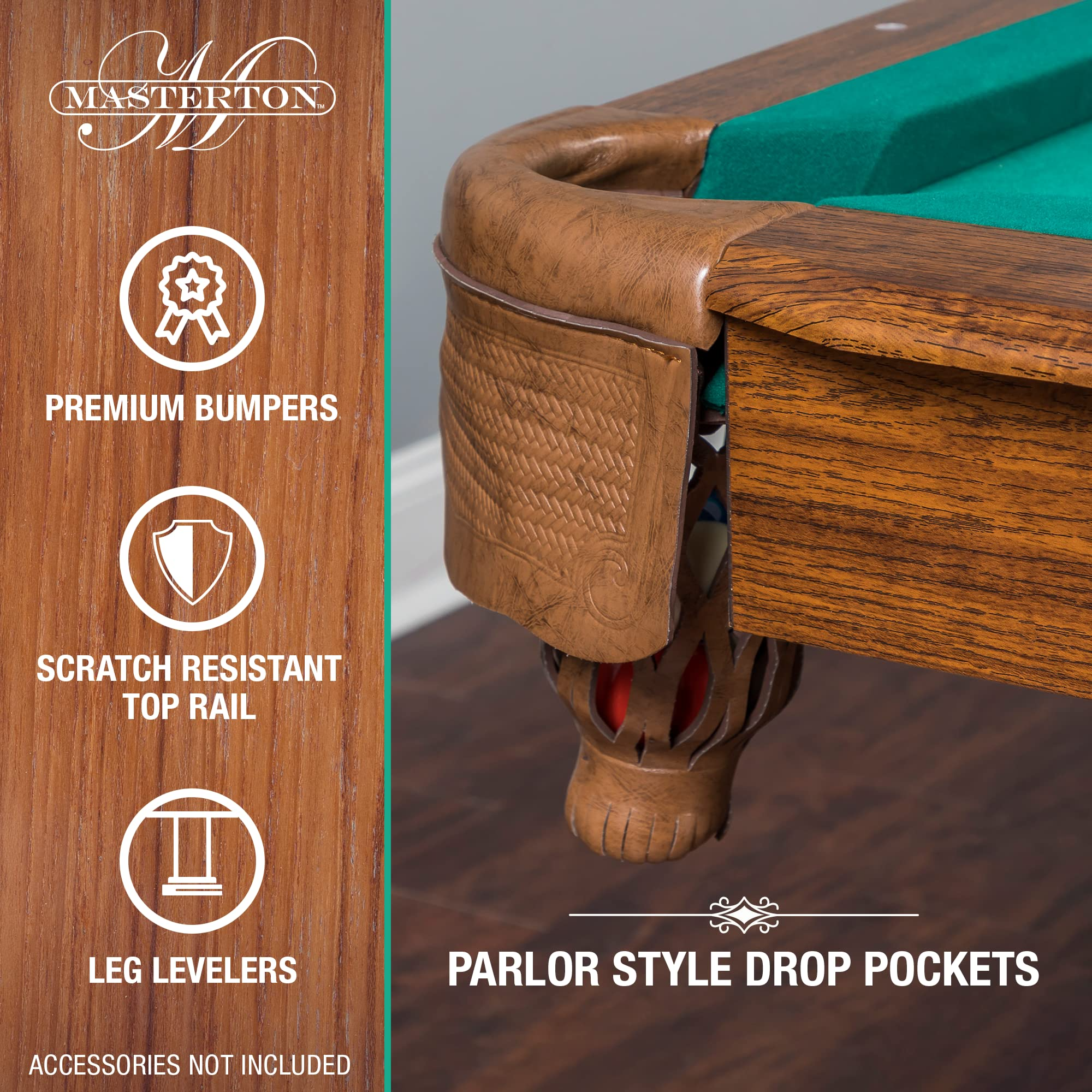 【Sports&Outdoors】Billiard Pool Table 87