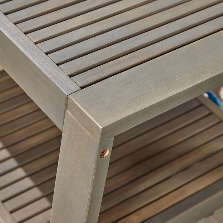 【Home&Garden】Bellevue Solid Wood 7 - Person Seating Group with Cushions