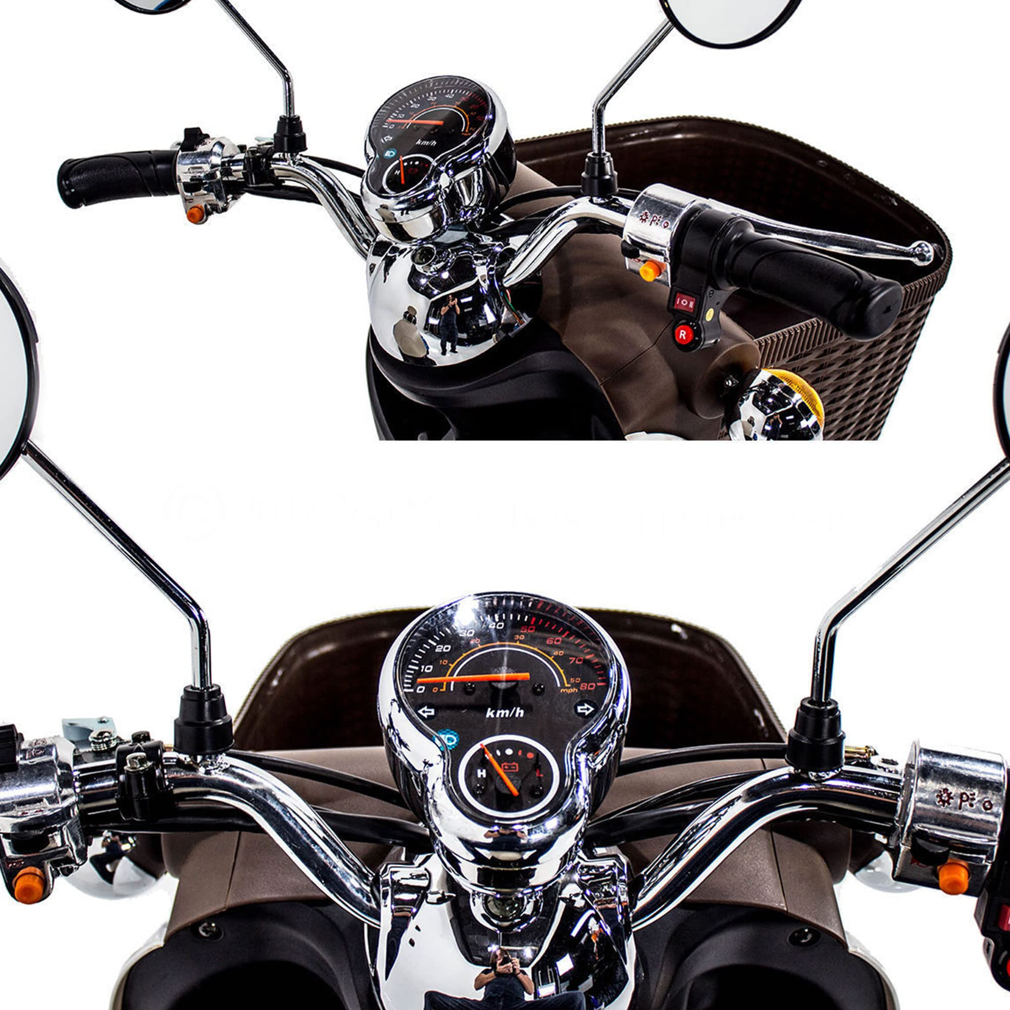 【Sports&Outdoors】EWheels EW-11 Sports Mobility Recreational Euro Type Scooter 3 Wheels