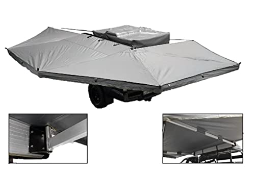 【Sports&Outdoors】Dark Gray with Black Travel Cover - Driverside