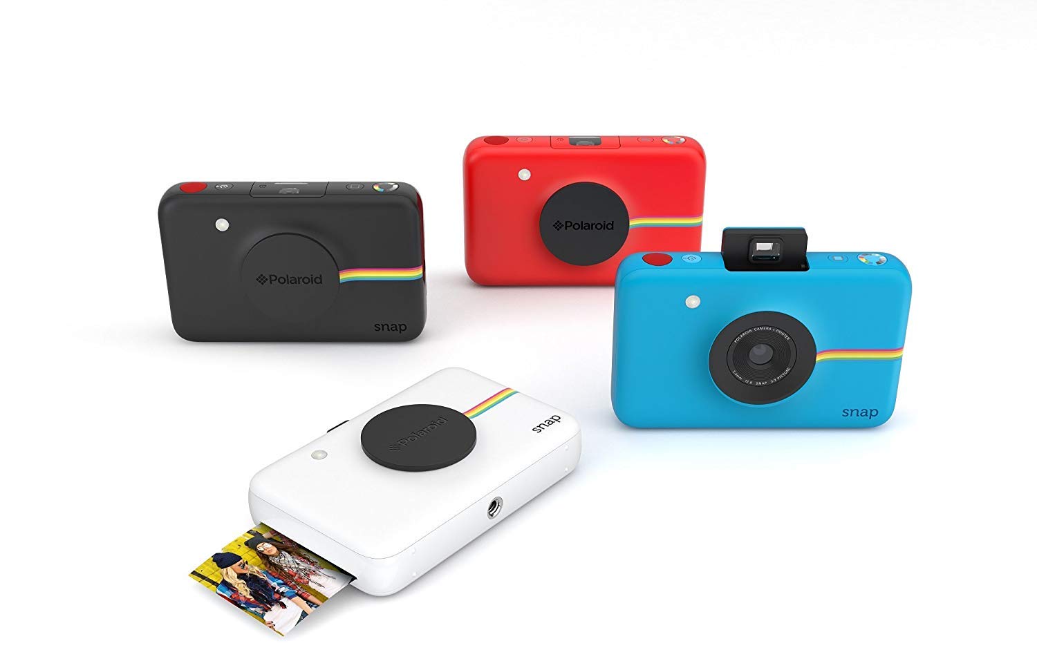 【Electronics】Zink Polaroid Snap Instant Digital Camera with ZINK Zero Ink Printing Technology