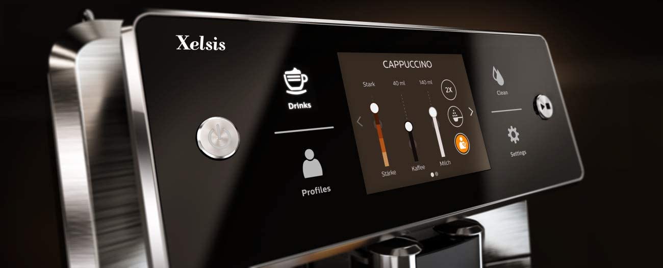 【Appliances】Automatic Espresso Machine, SM7685/04, Stainless Steel