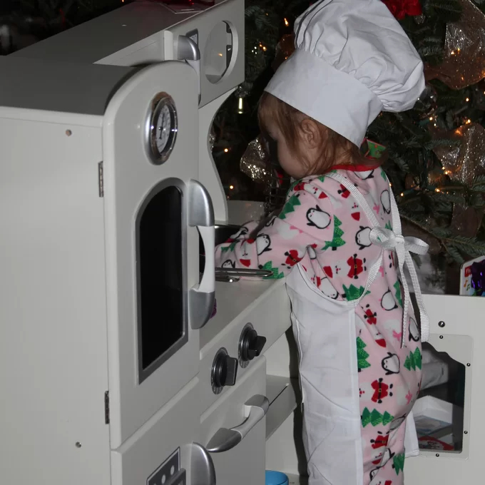 【Baby&Kids】Wooden Play Kitchen Set