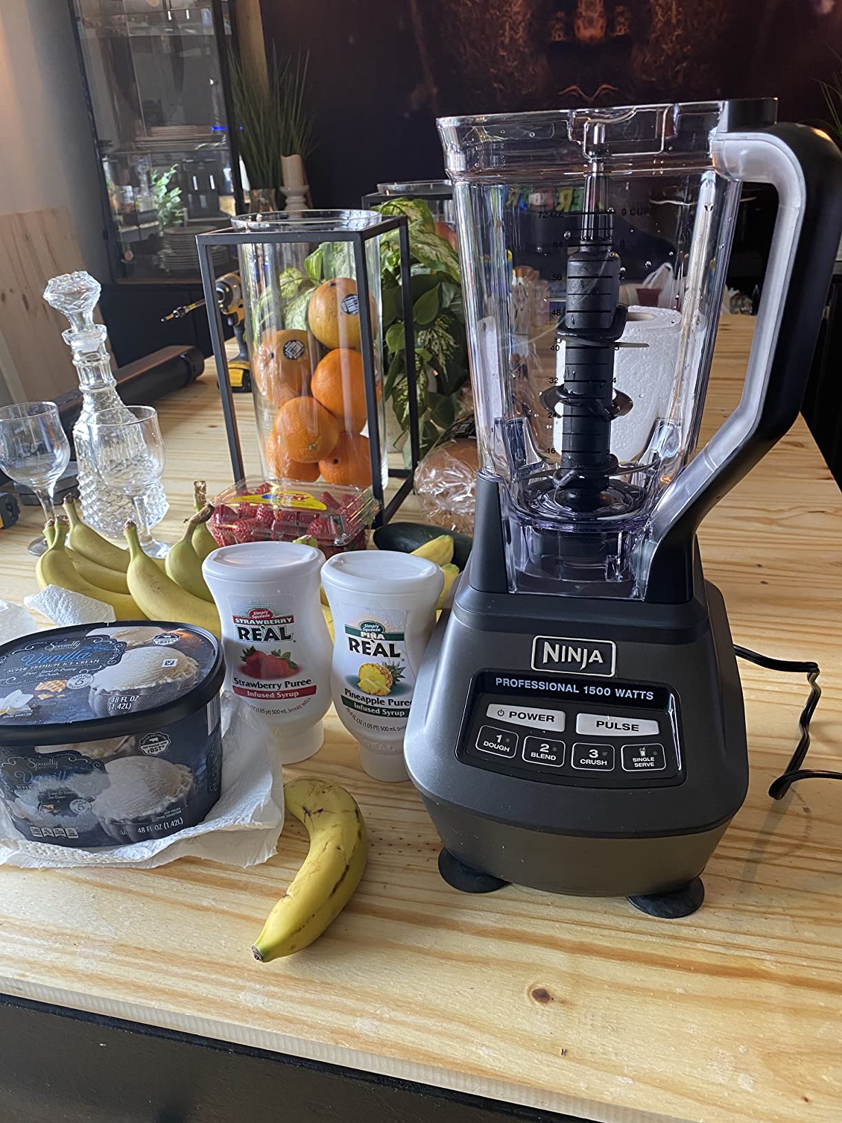 【Appliances】Ninja BL770 Mega Kitchen System, 1500W, 4 Functions for Smoothies, Processing, Dough, Drinks