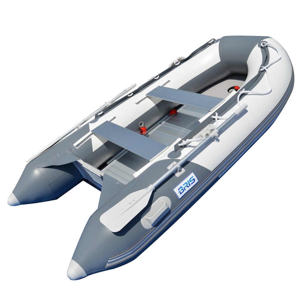 【Sports&Outdoors】10.8 ft Inflatable Boat Inflatable Rafting Fishing Dinghy Tender Pontoon Boat
