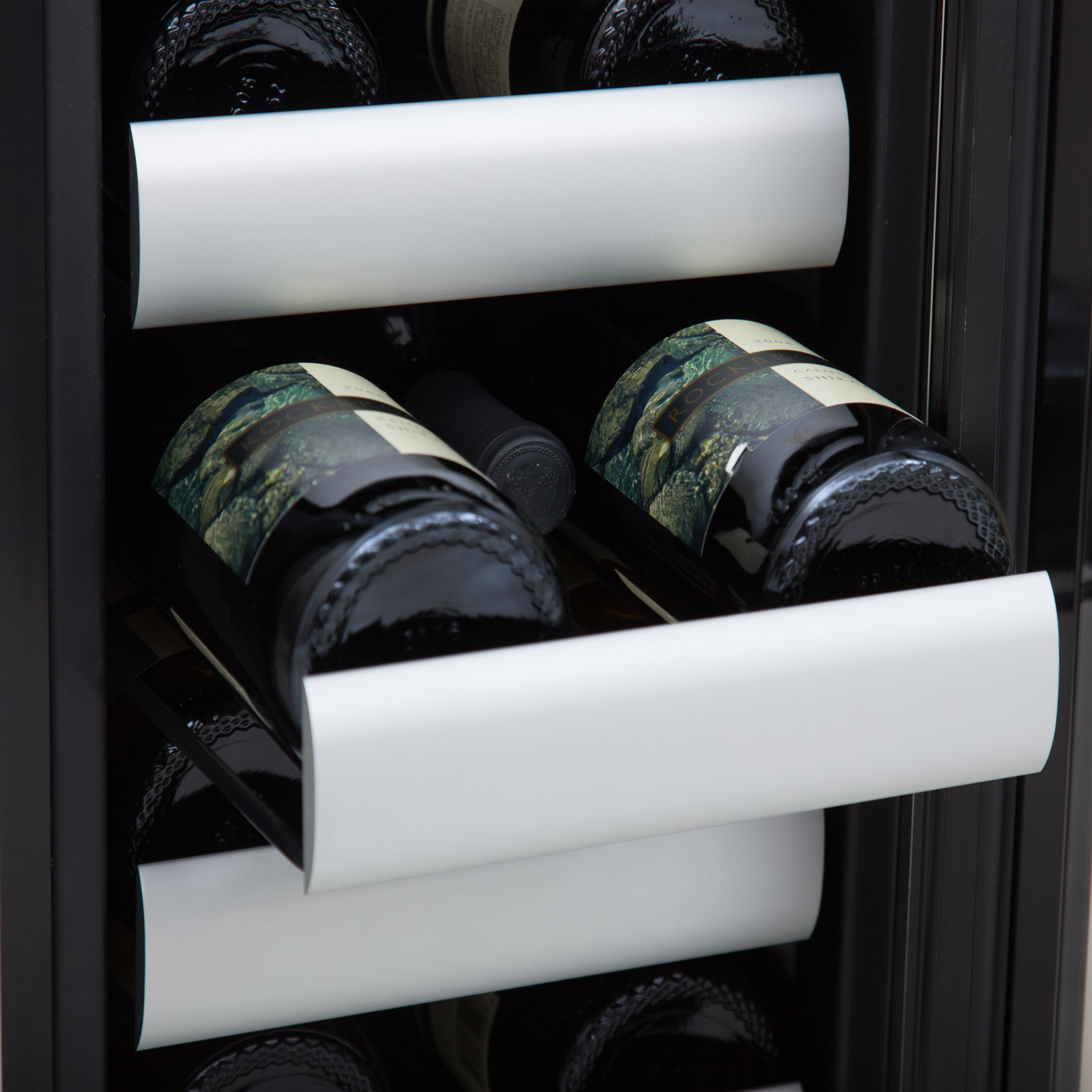 Whynter BWR-401DS 40 Bottle Stainless Steel Dual Zone Built Wine Refrigerators- with Seamless Doors