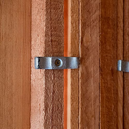 【Home&Garden】【BS】Outdoor Garden Bar, 6' x 3' Forest Wooden Shiplap Pent Garden Bar