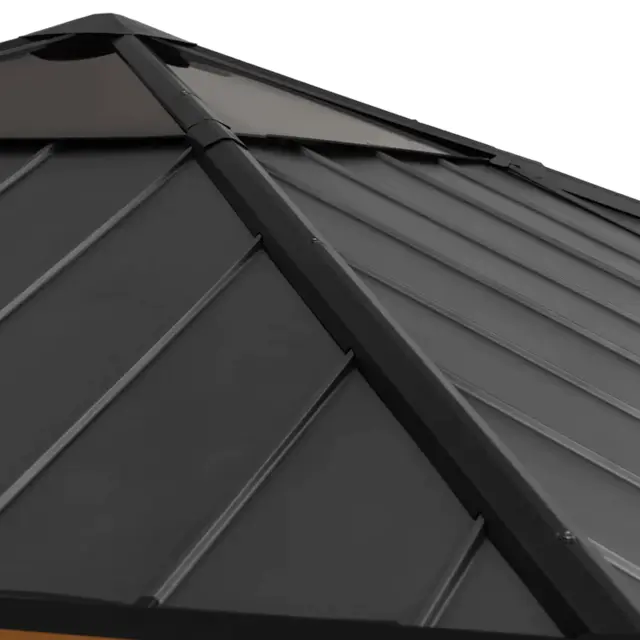 【Gazebo】Dewhitt Solid Wood Patio Gazebo