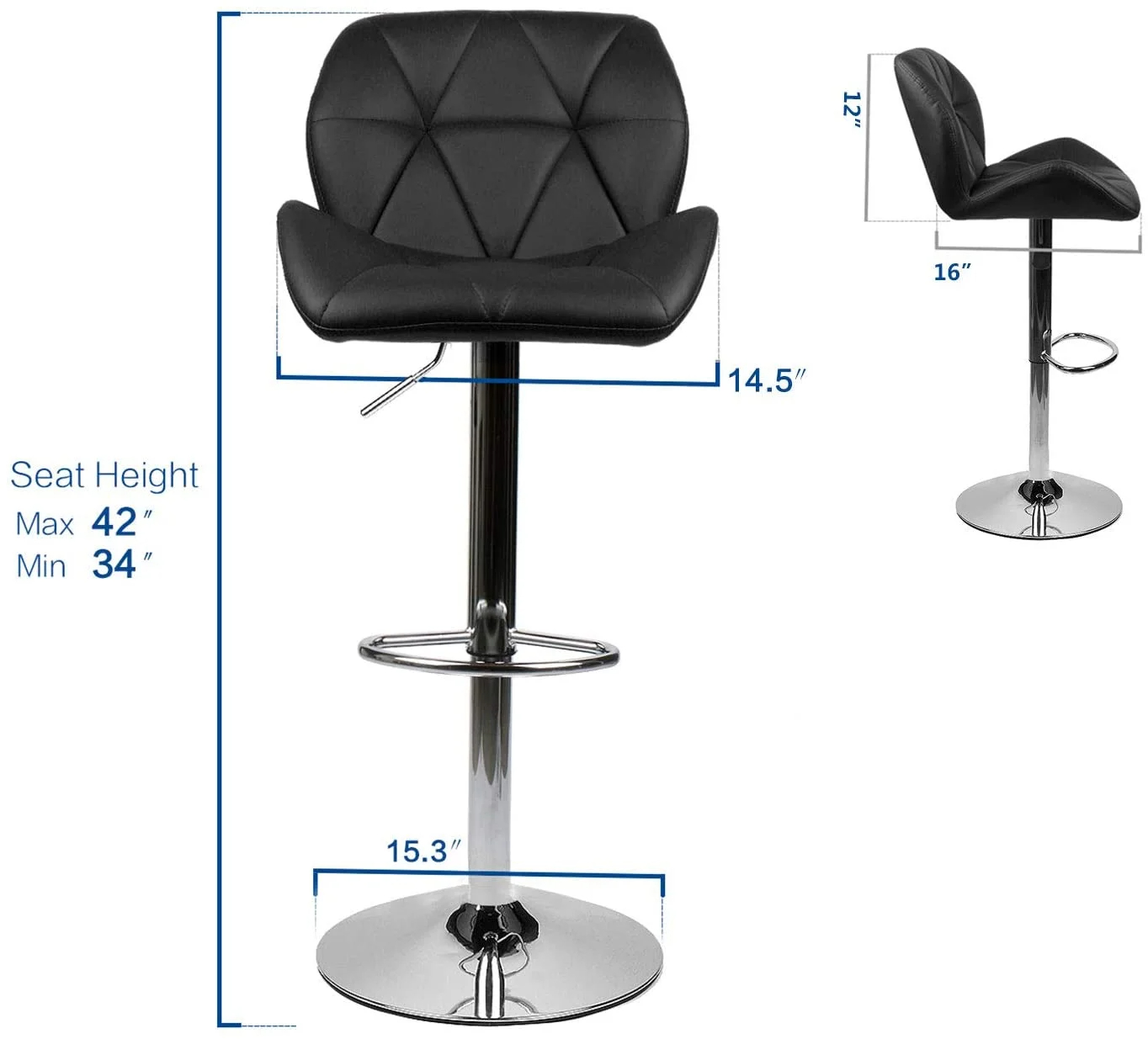 【Furniture】Stewartsville 2 - Person Counter Height Dining Set