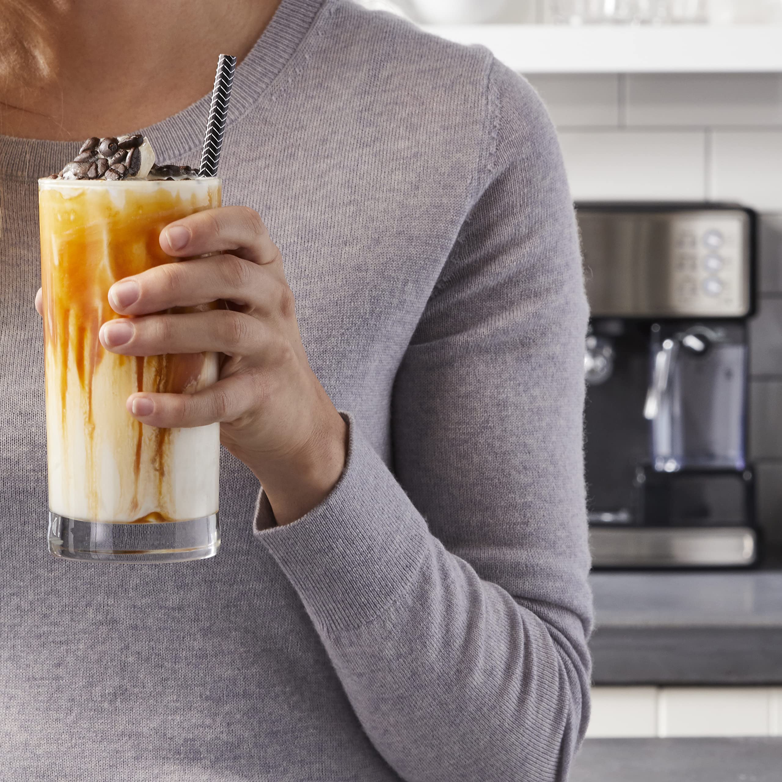 【Appliances】ECMP1000 Café Barista Premium Espresso/Cappuccino System, Silver