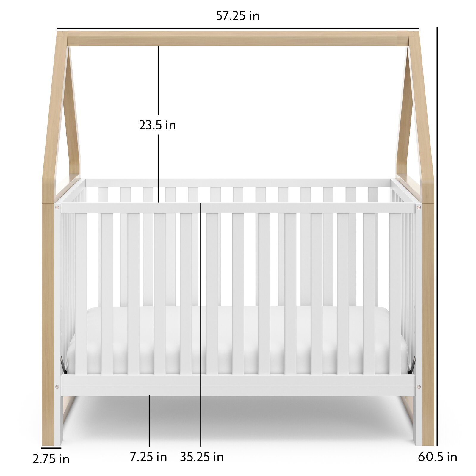 【Baby&Kids】Orchard 5-in-1 Convertible Crib