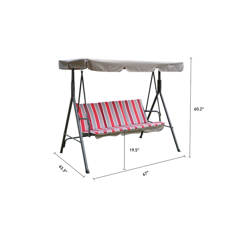 Otterburn Porch Swing with Canopy