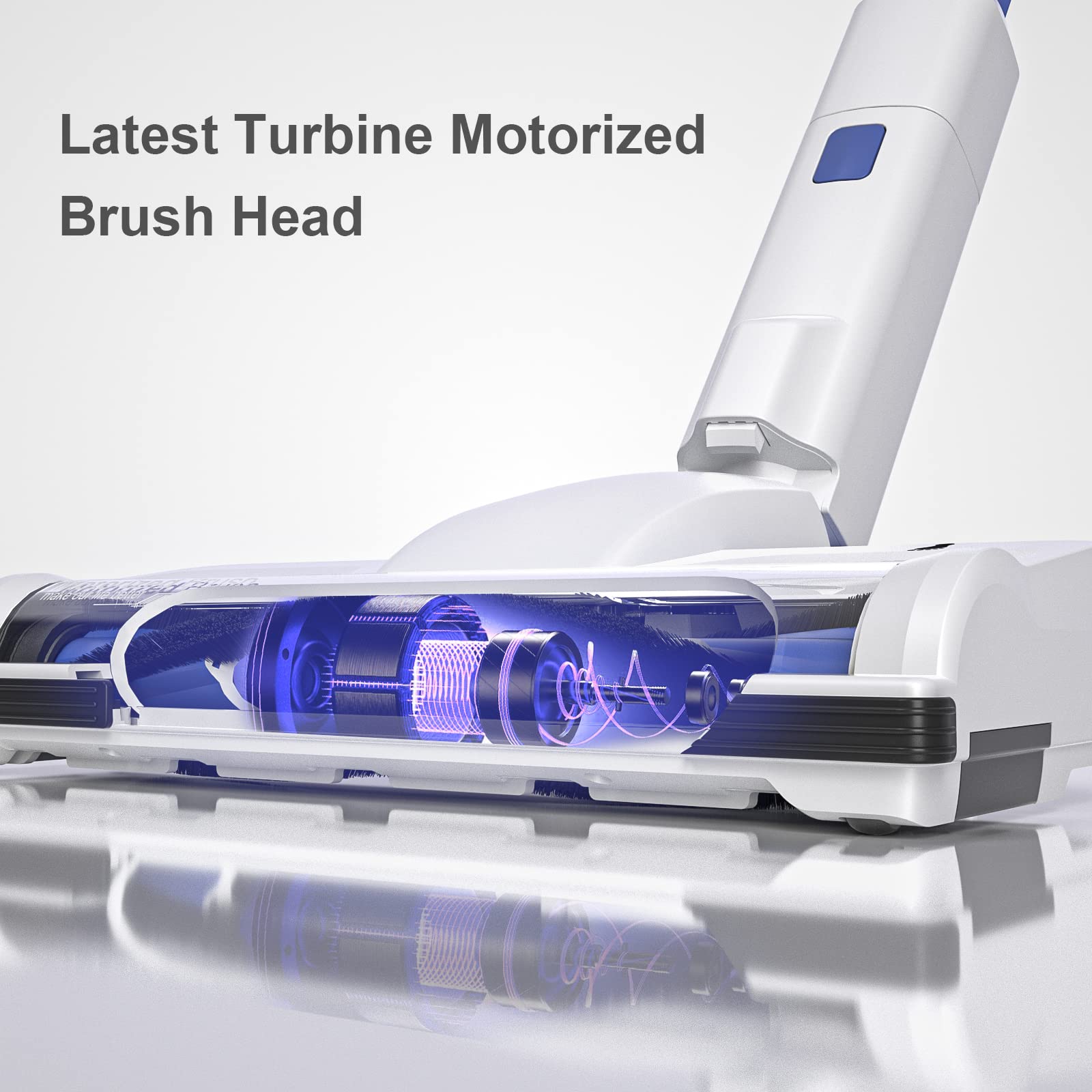 【Appliances】Cordless Vacuum Cleaner, Stick Vacuum Cleaner with 25Kpa Suction 2 Batteries 70M Runtime