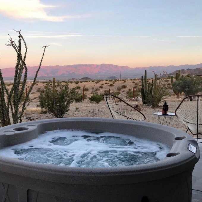 【Sports&Outdoors】Lifesmart Spas 4 - Person 13 - Jet Oval Plug And Play Hot Tub