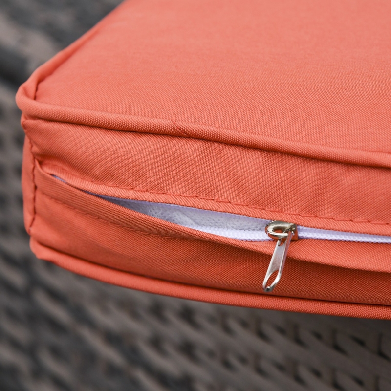 【Furniture】6 PCS Outdoor Patio Furniture Sets, PE Rattan Wicker Sofa Furniture Conversation Sets